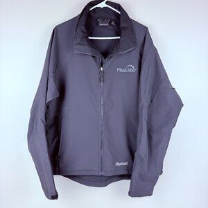 Marmot Softshell Jacket NWOT – Fleece Lined, Water-Resistant, Black (Men’s L)